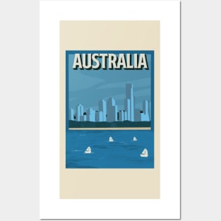 Australia Travel Poster Posters and Art